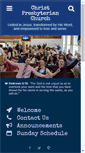Mobile Screenshot of christ-pres.org